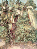 Hornel Edward Atkinson 1864 1933 The Studio 1908 Tea Plucking in Ceylon A4 Photo Print