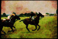 Horse 197009 Polo Horses A4 Limited Edition Watercolour Print