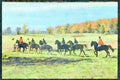 Horse 197047 Fox Hunt A4 Limited Edition Watercolour Print
