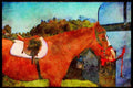 Horse 197056 Hunter (Thoroughbred cross) A4 Limited Edition Watercolour Print