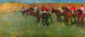 Horse Race Before The Start Degas A4 Photo Print