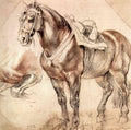 Horse Studies Rubens A4 Photo Print