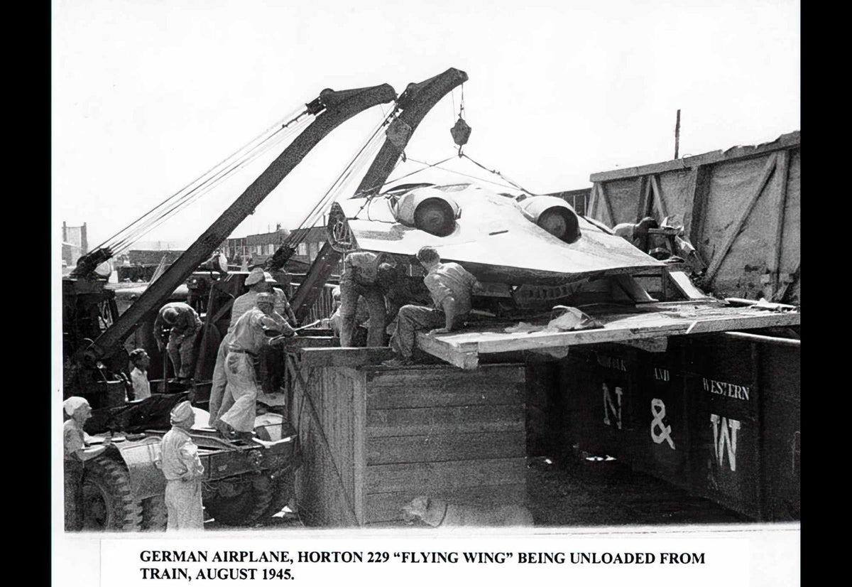 Horten Ho229 Hoix Flying Wing Jet Bomber Germany 15 A4 Photo Print
