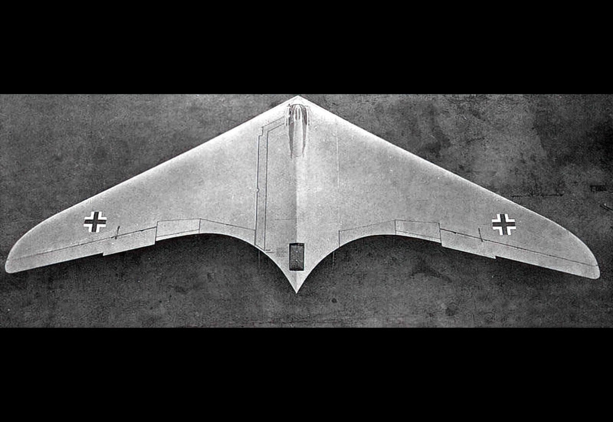Horten Ho229 Hoix Flying Wing Jet Bomber Germany 7 A4 Photo Print
