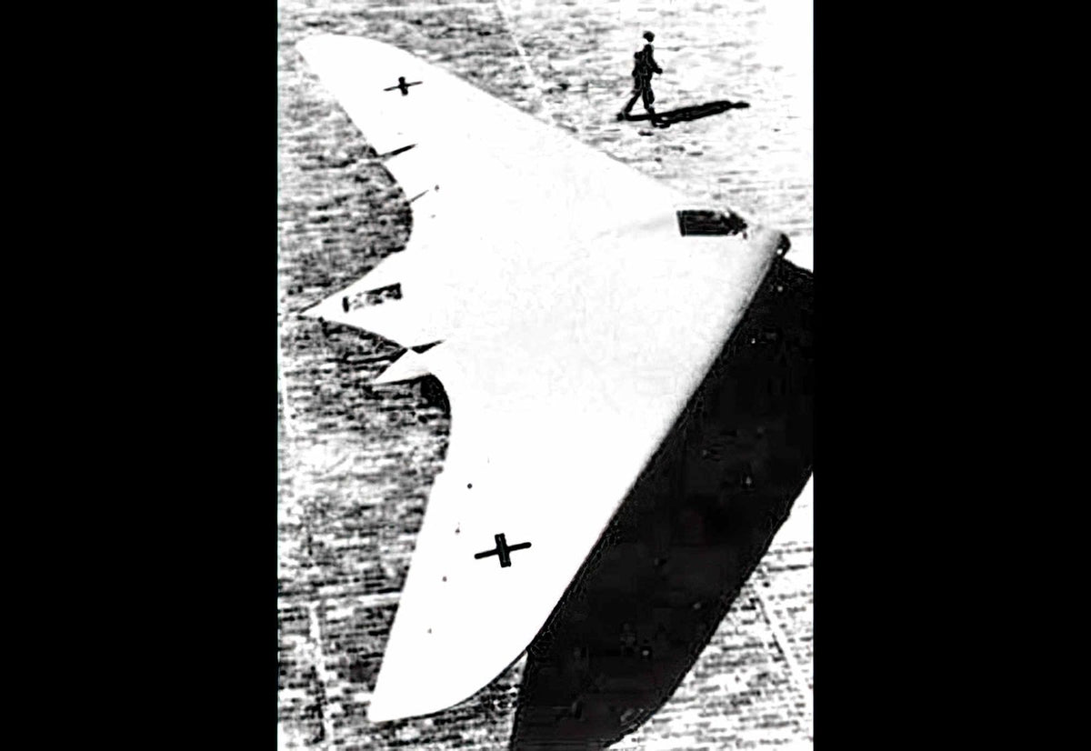 Horten Ho229 Hoix Flying Wing Jet Bomber Germany 8 A4 Photo Print