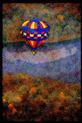 Hot Air Balloons 329008 Post flight Champagne Toast, Maryland A4 Limited Edition Watercolour Print