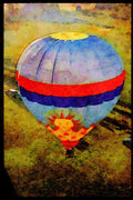 Hot Air Balloons 329021 Cirque Du Soleil Balloon, Quebec A4 Limited Edition Watercolour Print