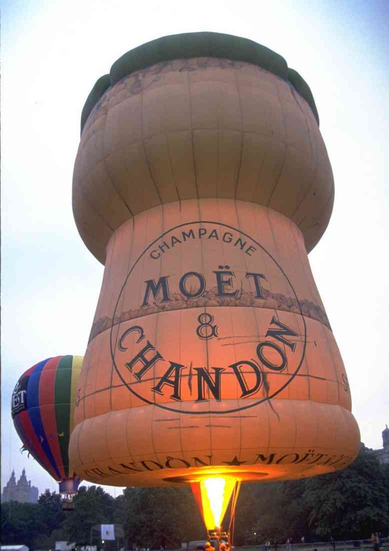 Hot Air Balloons 329061 Moet And Chandon Champagne Cork A4 Photo Print