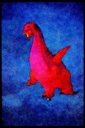 Hot Air Balloons 329067 _Smaug_ The Flying Dragon A4 Limited Edition Watercolour Print