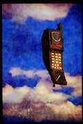 Hot Air Balloons 329082 Cellular Phone A4 Limited Edition Watercolour Print