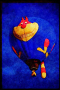 Hot Air Balloons 329089 Cheshire Cat A4 Limited Edition Watercolour Print
