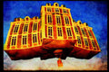 Hot Air Balloons 329097 _Chateau Bellerboy_ A4 Limited Edition Watercolour Print