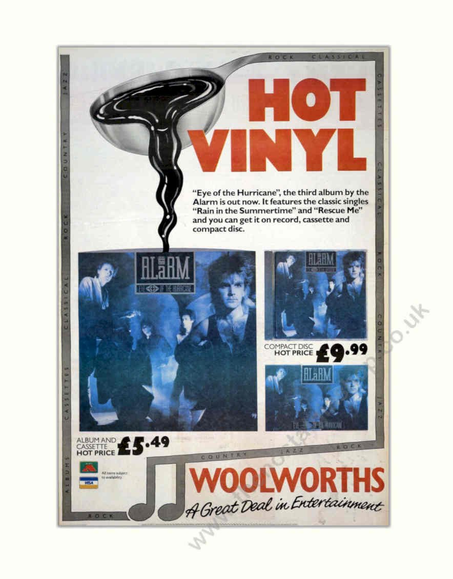 Hot Vinyl Eye Vintage Retro Advert Poster A4 Photo Print