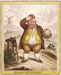 Hot Weather 1808 Cartoon Joke 001 Vintage A4 Photo Print