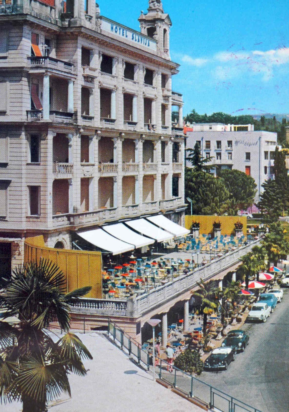 Hotel Bellevue Nice Vintage Retro Advert Poster A4 Photo Print
