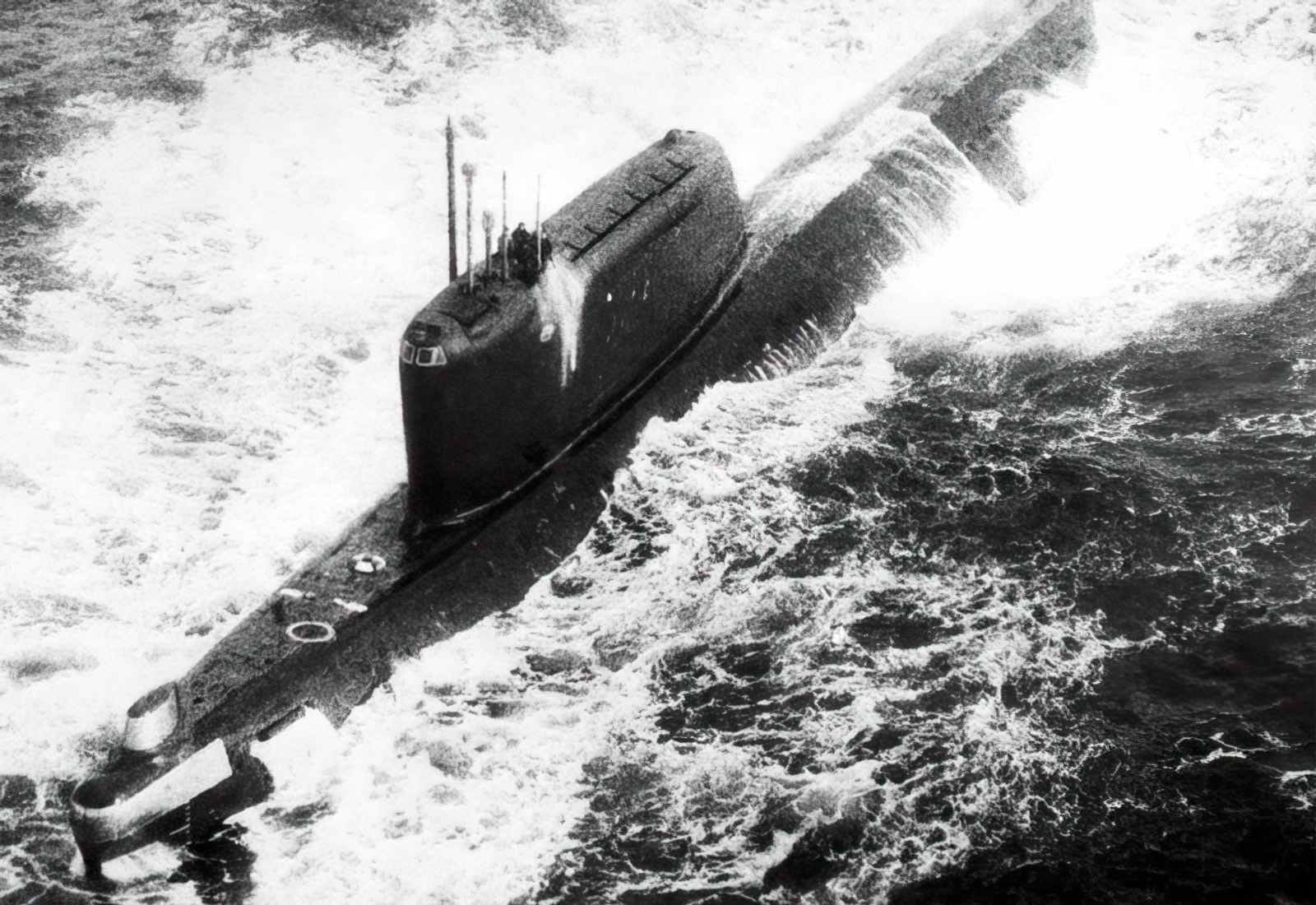 Hotel Class Nuclear Ballistic Missile Submarine Soviet Union A4 Photo Print