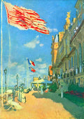 Hotel Des Roches Noires In Trouville Monet A4 Photo Print