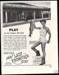Hotel Last Frontier Vintage Retro Advert Ads A4 Photo Print
