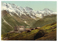 Hotel Murren Bernese Oberland Vintage A4 Photo Print