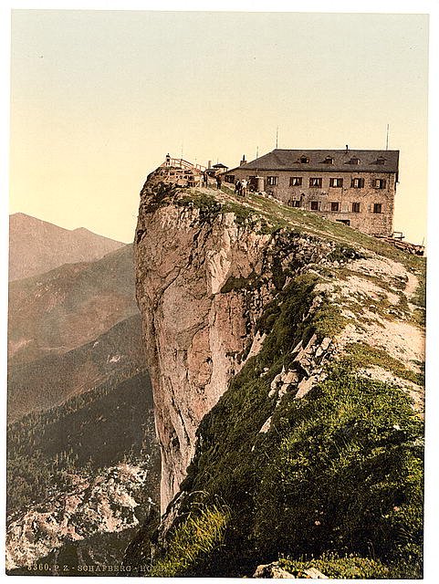 Hotel Schafberg Upper Austria Vintage A4 Photo Print