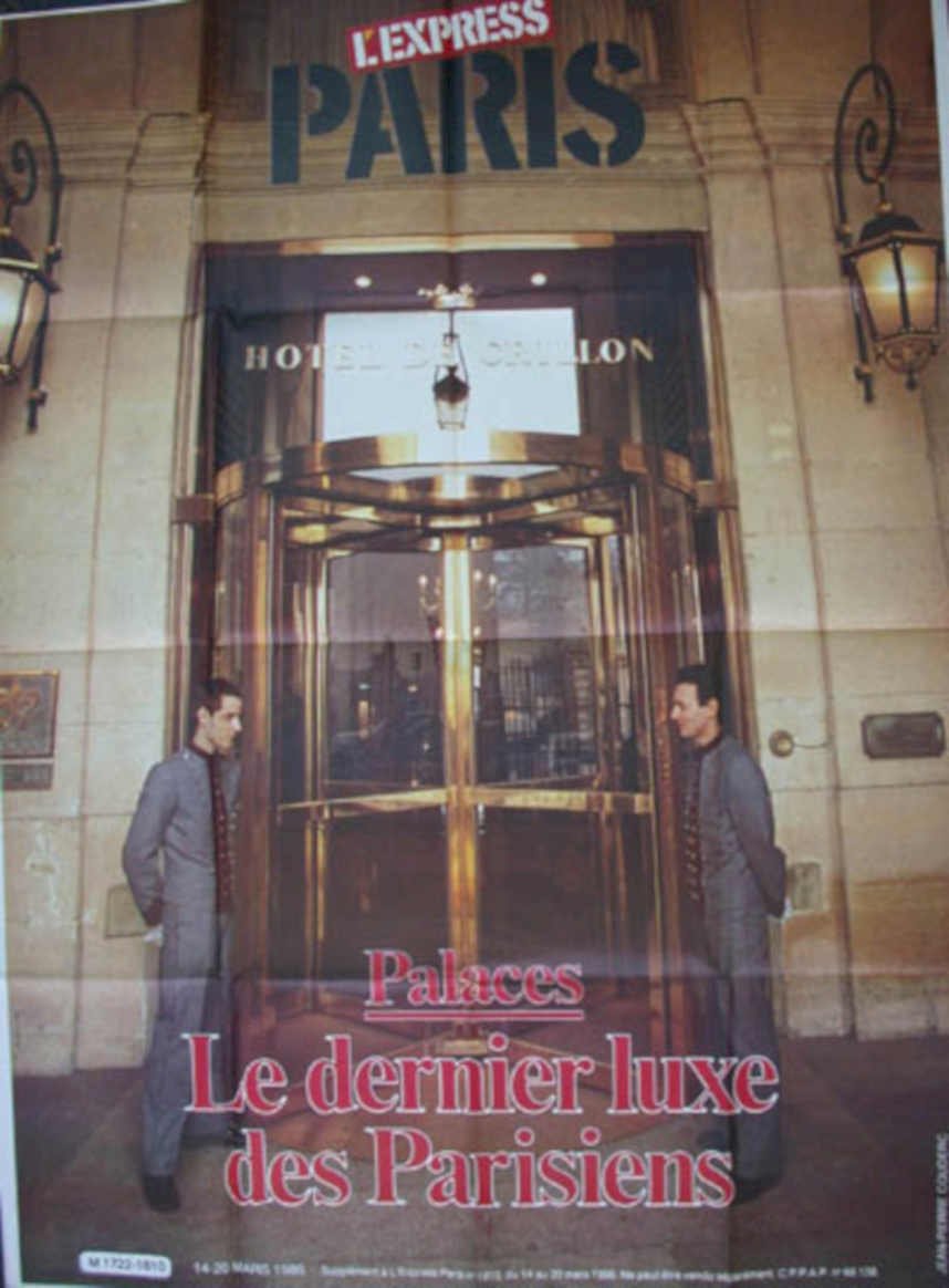 Hotel Splendide Paris Vintage Retro Advert Ads A4 Photo Print