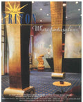 Hotel Triton Columns Vintage Retro Advert Poster A4 Photo Print