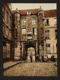 Hotel des Guises Calais Vintage A4 Photo Print