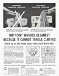 Hotpoint Washing Machine Vintage Retro Advert Poster A4 Photo Print