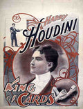 Houdini 10 Magic Magician Vintage A4 Photo Print