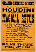 Houdini 2 Magic Magician Vintage A4 Photo Print