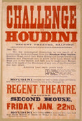 Houdini Challenge Baskets Vintage Retro Advert Poster A4 Photo Print