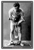 Houdini Escape Chains Vintage Retro Advert Ads A4 Photo Print