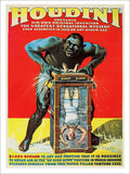 Houdini Magic Poster Vintage Retro Advert Poster A4 Photo Print