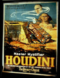 Houdini Pyramid Sphinx Vintage Retro Advert Poster A4 Photo Print