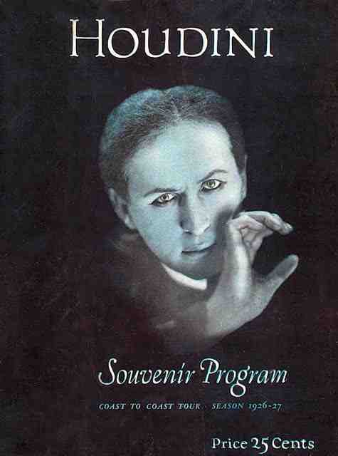 Houdinisouvenir Magic Magician Vintage A4 Photo Print