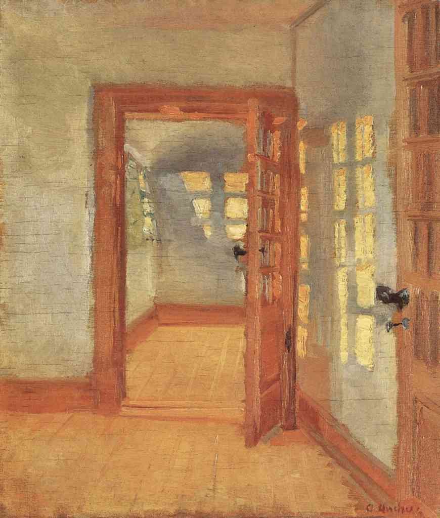 House Anna Ancher Impressionism European A4 Photo Print