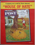 House Hate Leaves Vintage Retro Advert Ads A4 Photo Print