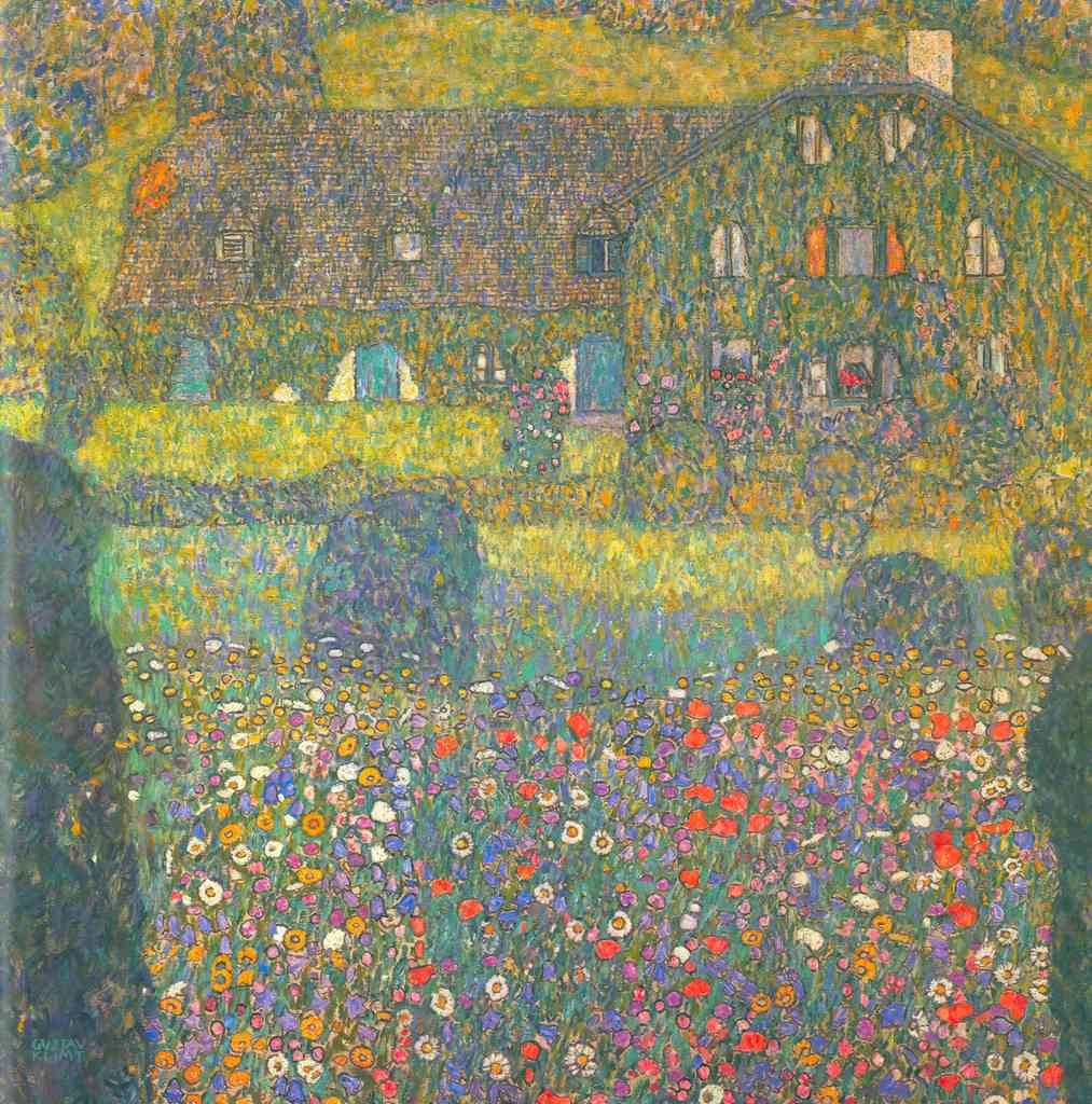 House In Attersee Klimt A4 Photo Print