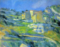 House In The Provence Cezanne A4 Photo Print