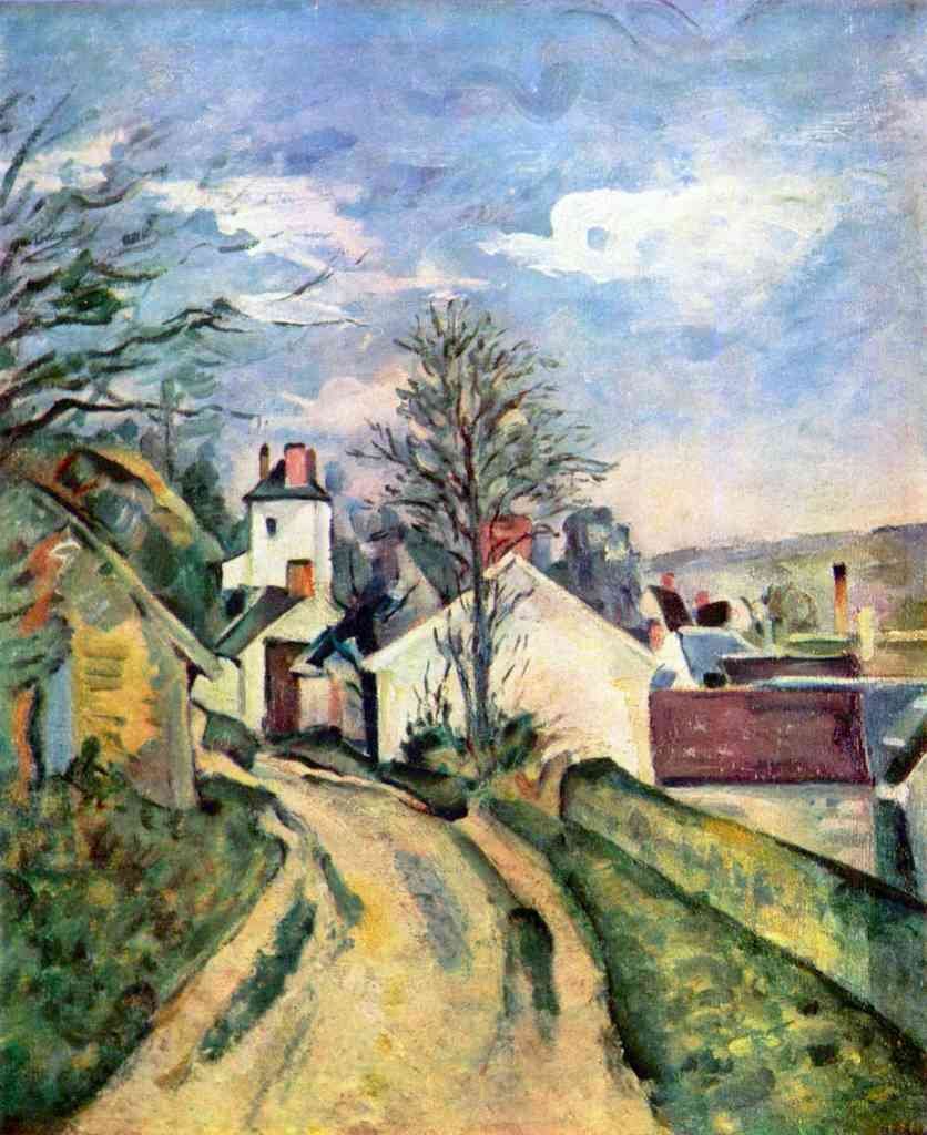 House Of Dr Gachet Cezanne A4 Photo Print