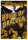 House of Dracula 12 Film A4 Photo Print
