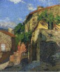 Houses At Collioure A4 Photo Print