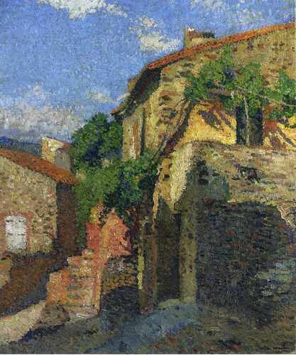 Houses At Collioure A4 Photo Print