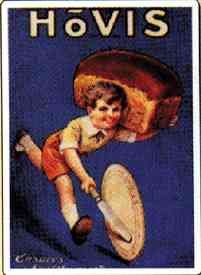 Hovis Boy Holdig Bread advert A4 Photo Print