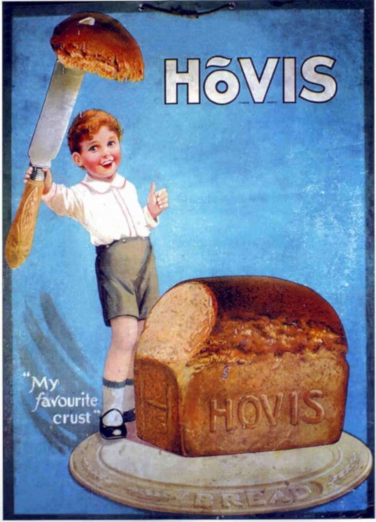Hovis Bread Crust Vintage Retro Advert Poster A4 Photo Print