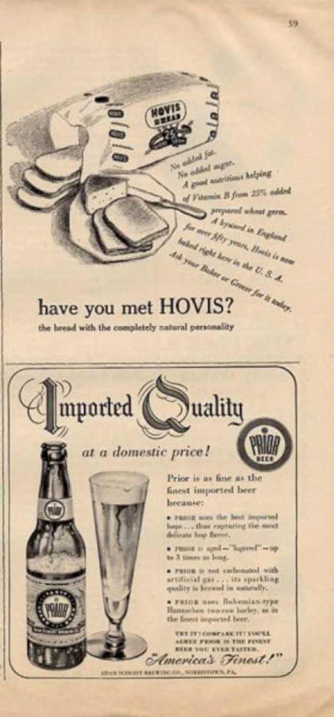 Hovis Bread Slice Vintage Retro Advert Ads A4 Photo Print