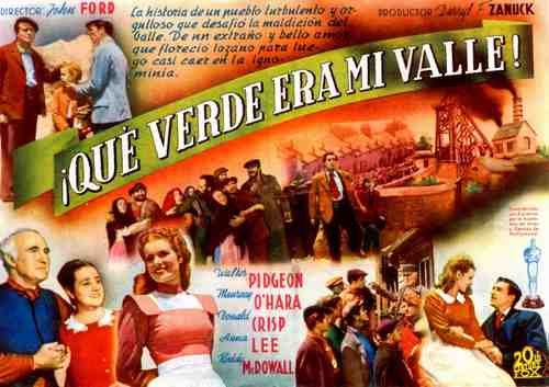  How Green Was My Valley 04 film star poster A4 Photo Print