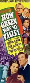  How Green Was My Valley 05 film star poster A4 Photo Print
