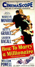 How to Marry a Millionaire 04  film star poster A4 Photo Print