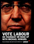 Howard Labour Vote Vintage Retro Advert Poster A4 Photo Print